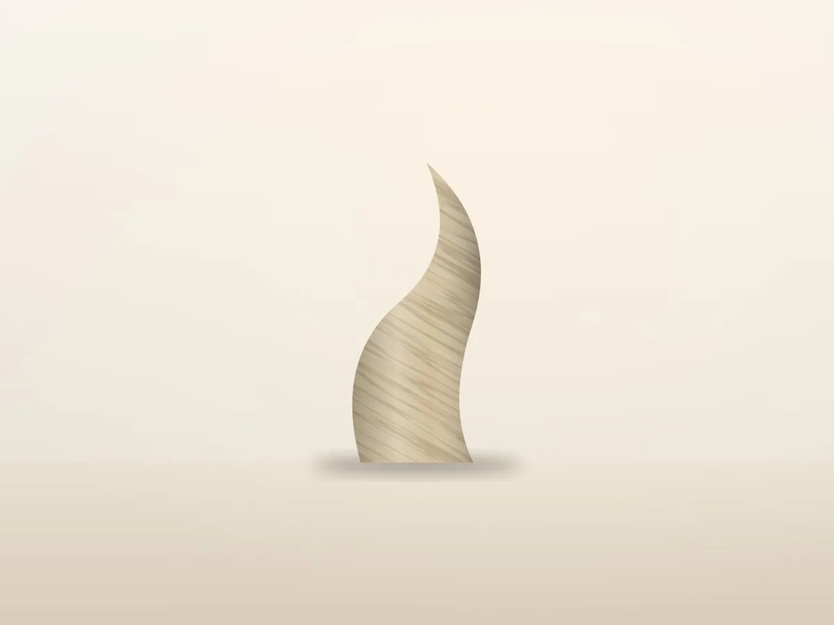 Travertine Abstract Sculpture