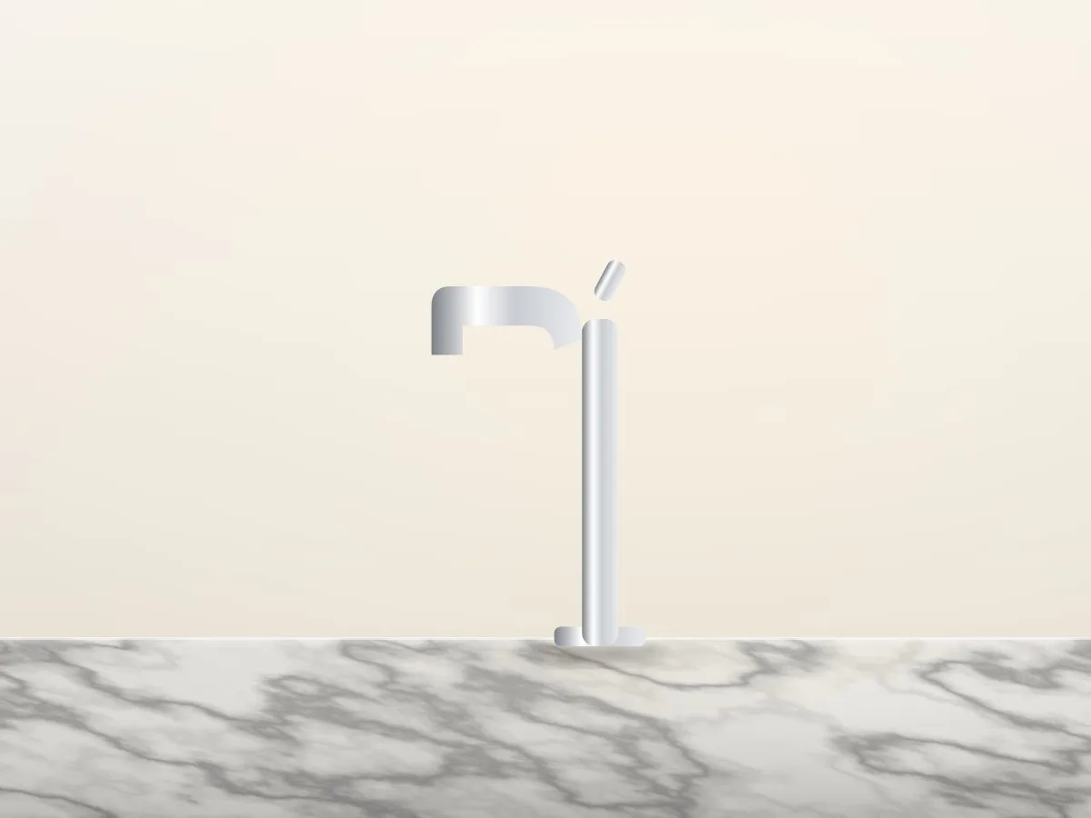 Chrome Basin Mixer
