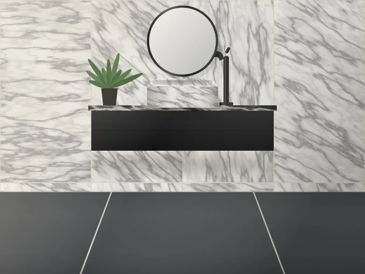 Carrara-Look Wall Ceramic